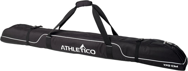 Athletico Diamond Trail gepolsterte Skitasche – Einzelne Ski Reisetasche zum Transport von Ski Schwa