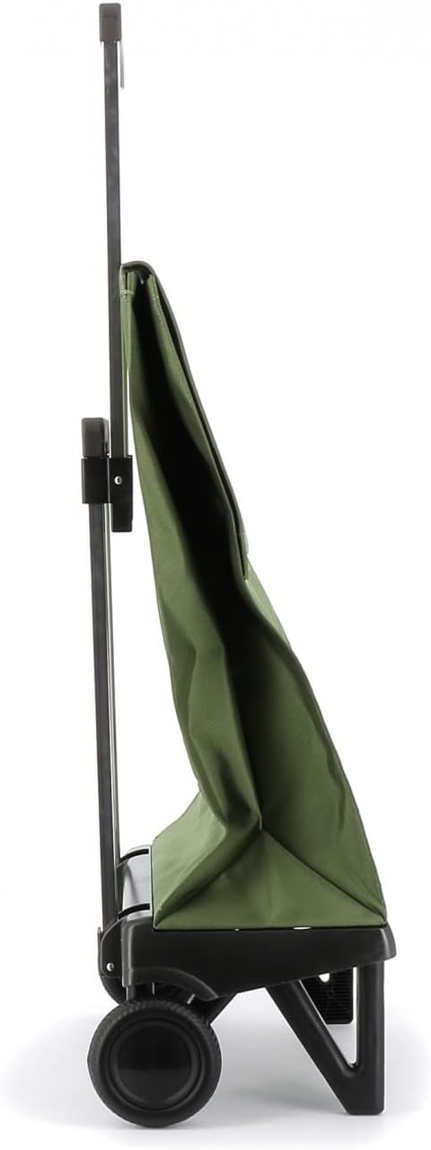 Klappbarer Einkaufstrolley Rolser Plegamatic MF 2 Räder - Kaki, Kaki