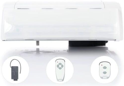 Marantec Comfort 360 Garagentorantrieb, Set inkl. 2 Handsender, elektrischer Torantrieb für Garagent