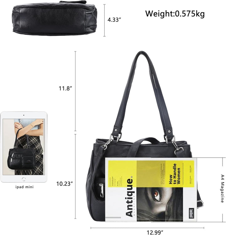 Angel Kiss Tasche Leder Damenhandtasche Schultertasche Handtaschen Wasserdicht Tragetasche Multifunk