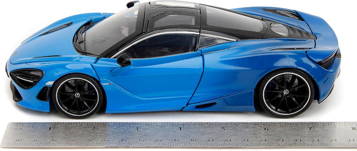 Jada Pink Slips 1:24 W2 McLaren 720S Druckguss-Auto mit Basis, Spielzeug für Kinder und Erwachsene (