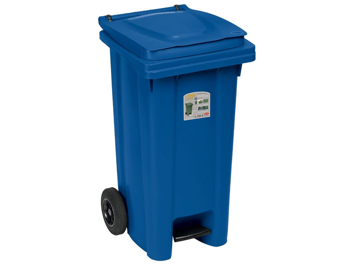 Stefanplast 643 - Mülltonne 48 x 55 x 94 cm blau, 48 x 55 x 94 cm Blau