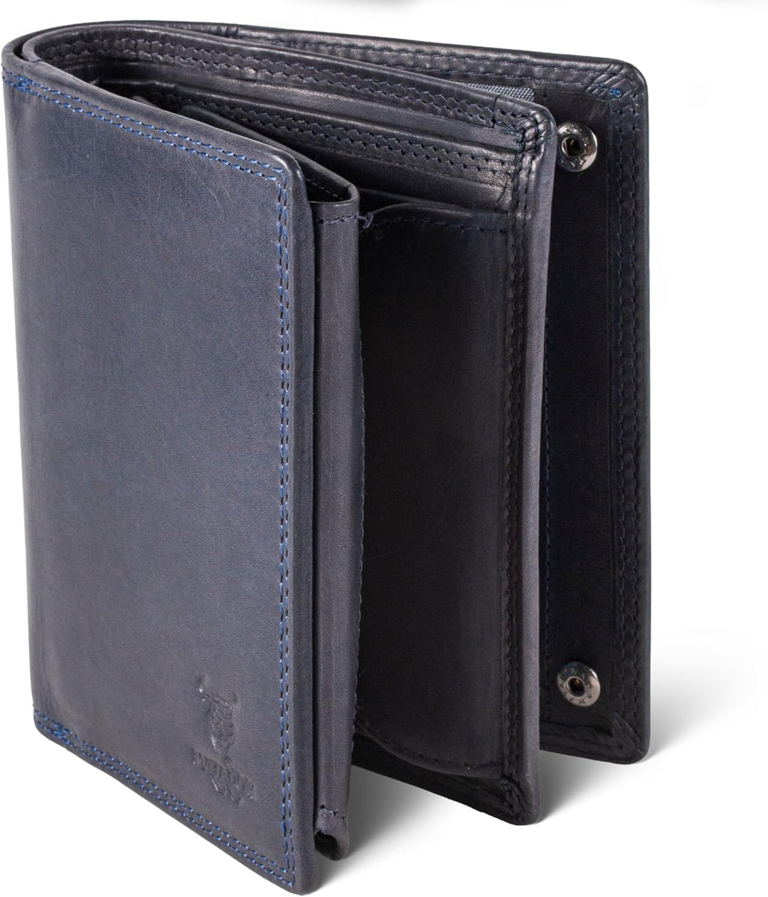 MATADOR Geldtasche Herren Leder #Toronto mit edler Geschenk Box, Elegante RFID Geldbörse, Luxus Port