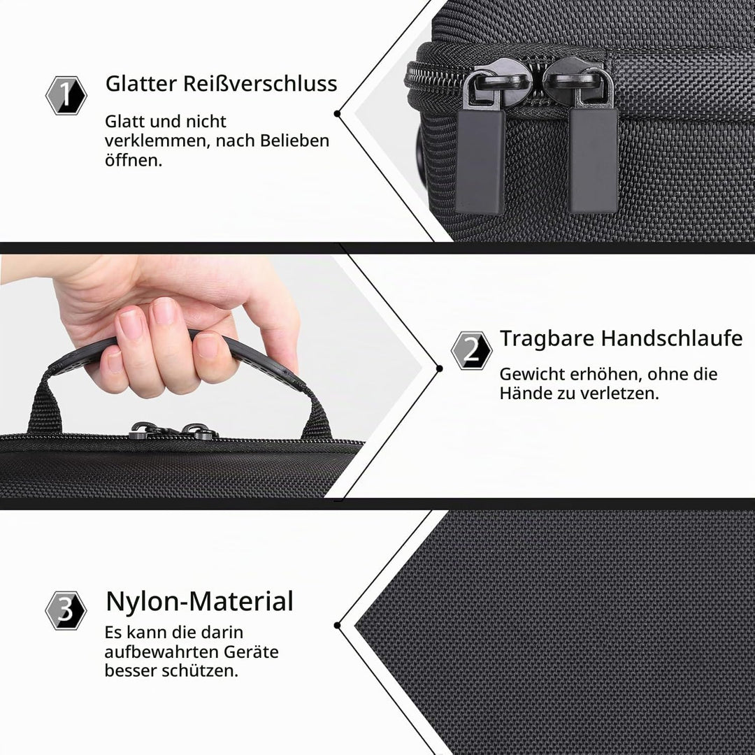 co2CREA Hart Tragbare Schutzhülle Etui Tasche für Polaroid I-2 Instant Camera,Kameratasche kompatibe