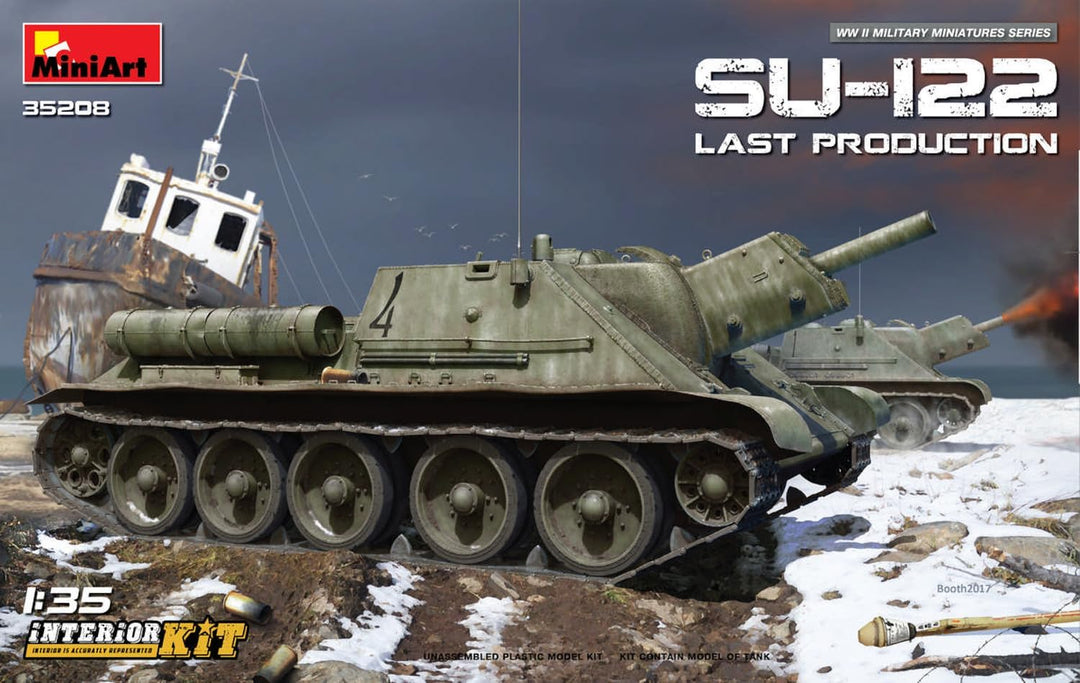 MiniArt 35208 Modellbausatz SU-122 (Last Production) Interior Kit