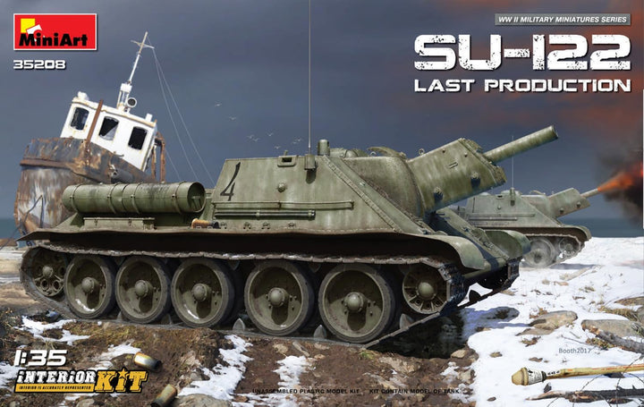 MiniArt 35208 Modellbausatz SU-122 (Last Production) Interior Kit