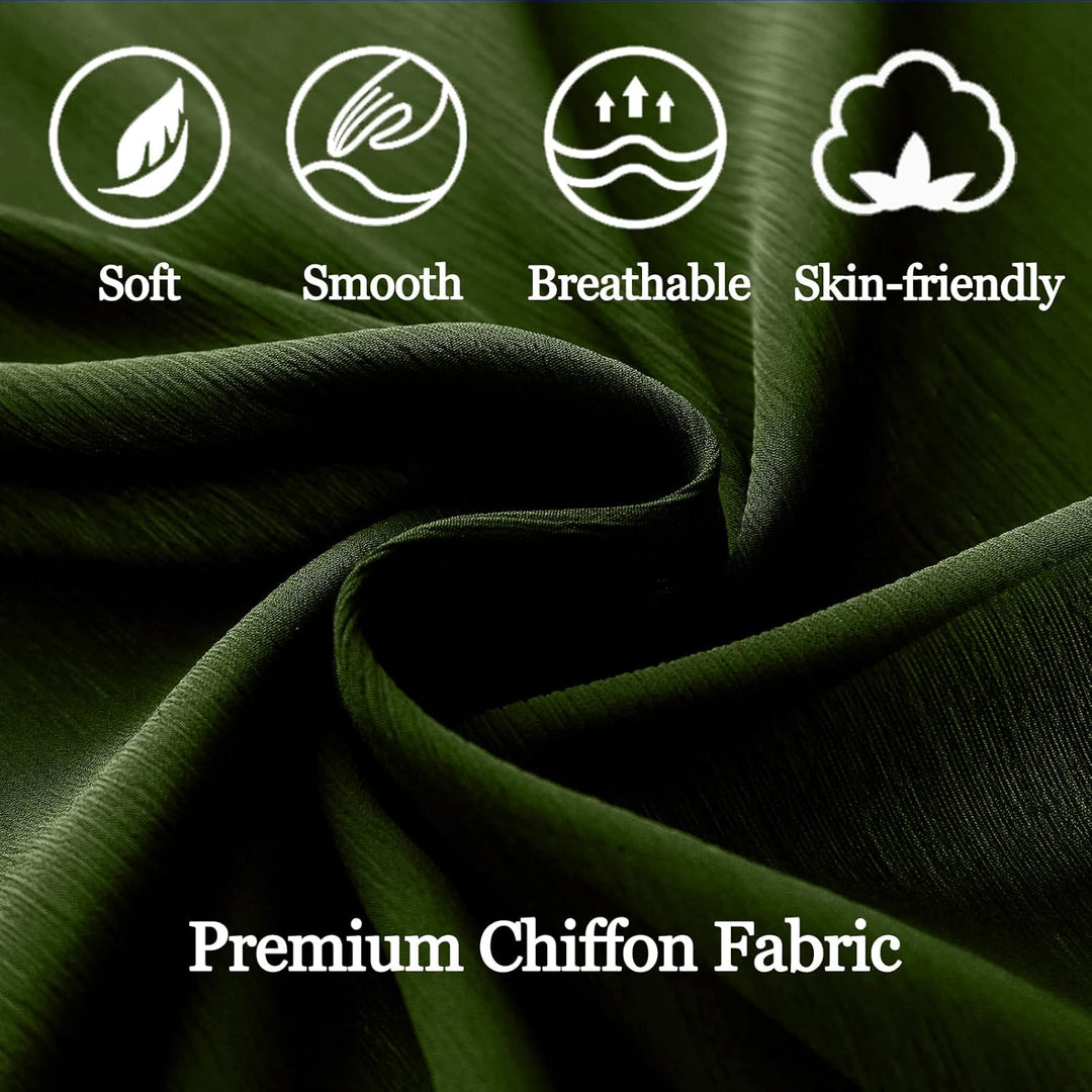 Chiffon Stola für Damen - Elegantes Schultertuch für Abendkleider - Leichter & Hauchzarter Schal für