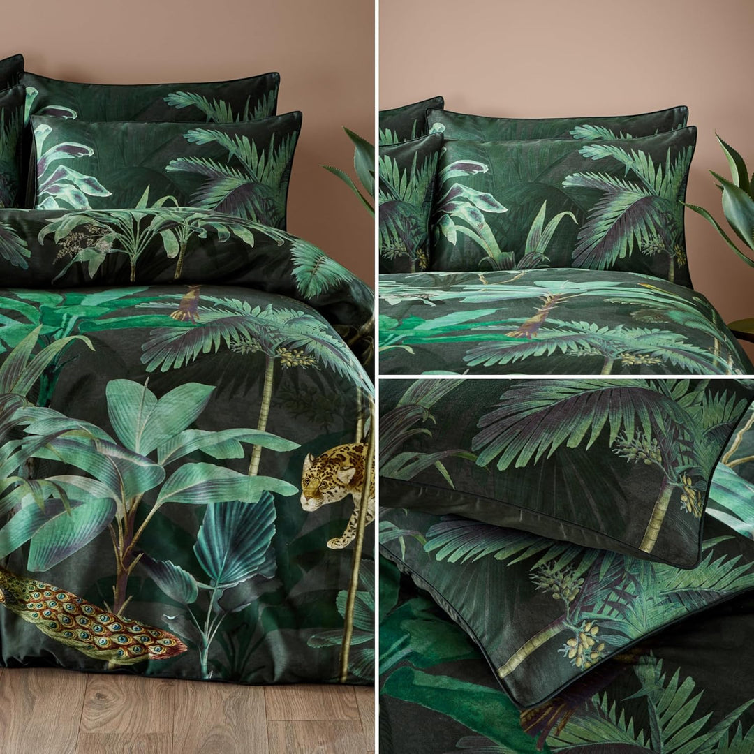 Paoletti Siona Duvet Cover Set, Baumwolle, Multi, Double Full Multicolor, Full Multicolor