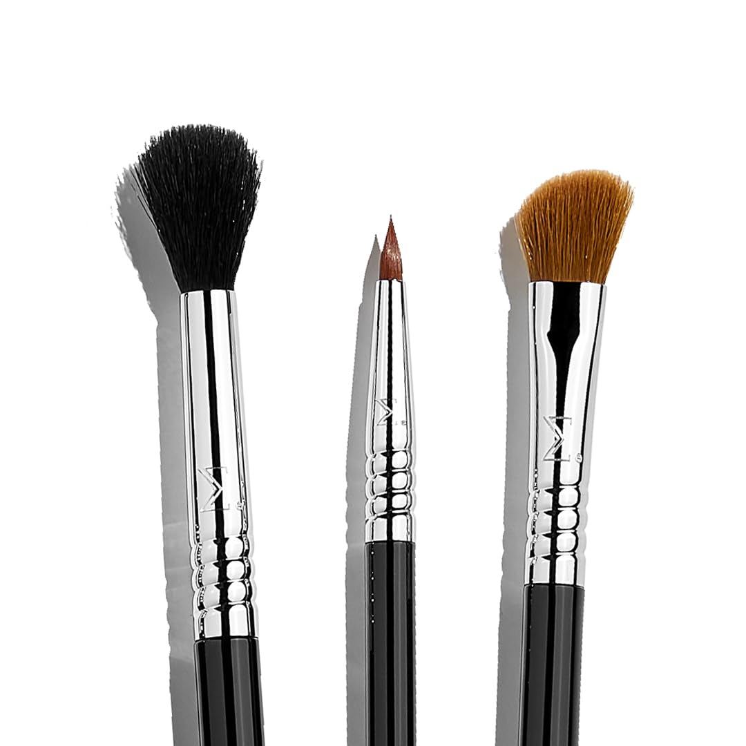 Sigma Beauty Basic Eye Make-up Pinsel Set – Klassische Eye Make-up Pinsel mit Premium-Fasern und ele