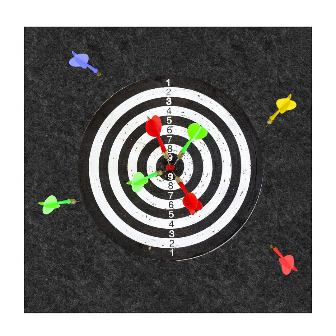 Filz Dartboard Wandschutz 60x60cm: Wandschutz für Dartspiel, Kork-Dartboard-Rückseite und Wandfliese