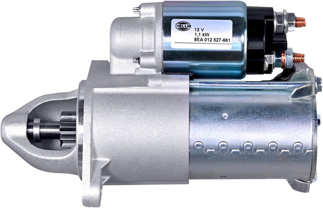 HELLA - Starter/Anlasser - 12V - 1.1kW - für u.a. Opel Meriva A Mpv (X03) - 8EA 012 527-661