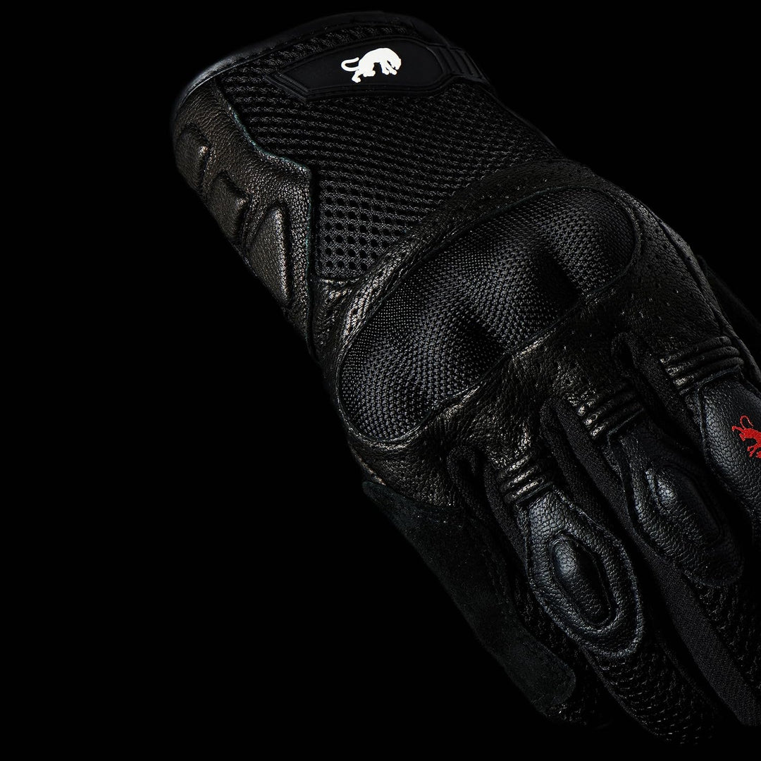 Furygan TD12 Lady MOTORRADHANDSCHUHE Radical,Urbain Schwarz L, Schwarz L