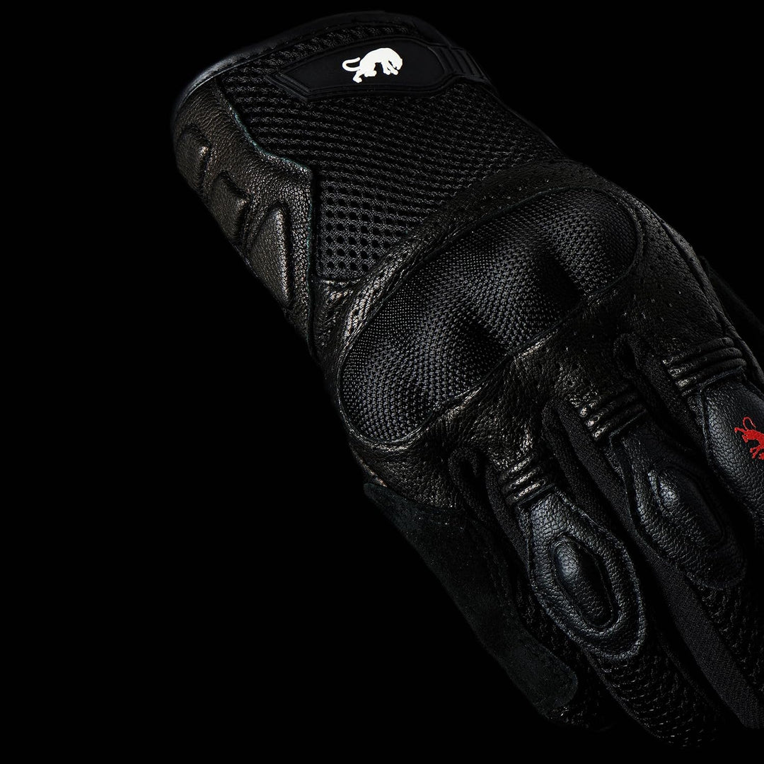 Furygan TD12 Lady MOTORRADHANDSCHUHE Radical,Urbain Schwarz XL, Schwarz XL