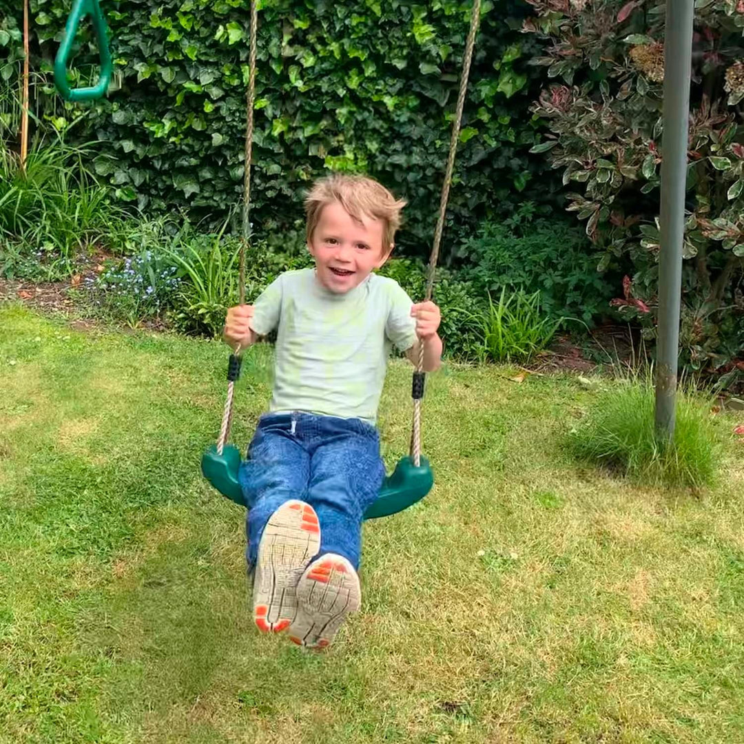 SchaukelSpielplatz Schaukelsitz Anti Rutsch Kunststoff Schaukelsitz Grün, Grün