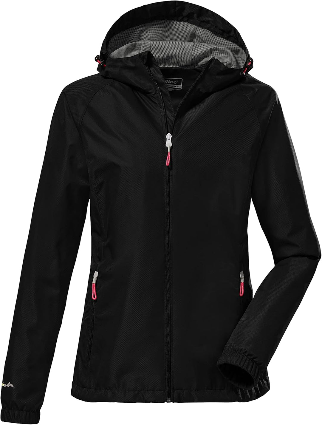 Killtec Damen Kos 15 Wmn Jckt Funktionsjacke mit Kapuze, packbar 36 Schwarz, 36 Schwarz