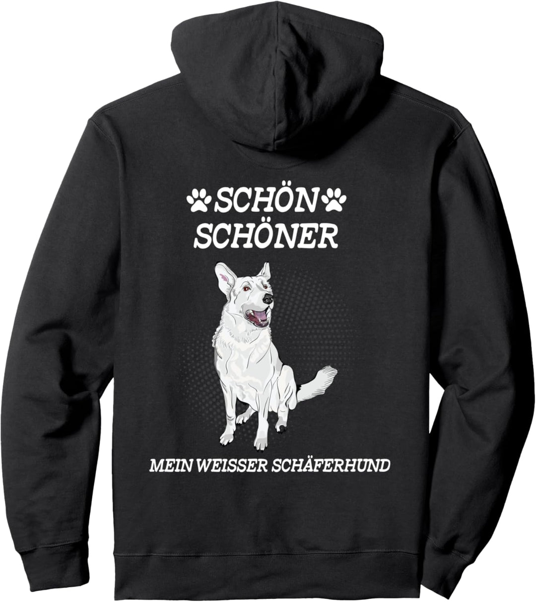 Schön Schöner Mein Weisser Schäferhund Pullover Hoodie