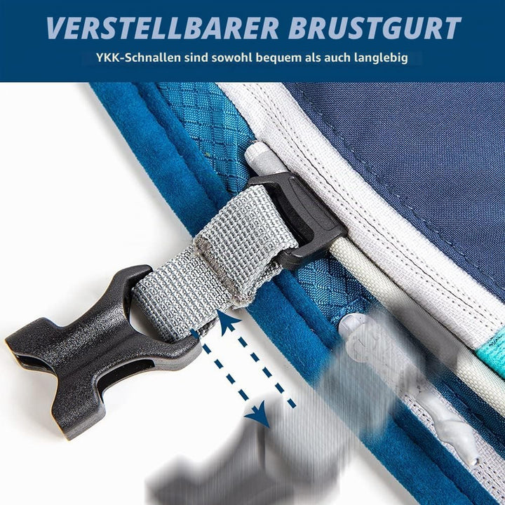 UTOBEST Trinkrucksack 5L Herren Damen Ultraleicht Laufrucksack für Laufen,Marathon,Jogging,Radfahren