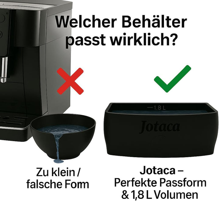 Entkalkungs- und Spülbehälter kompatibel mit DeLonghi ECAM (Magnifica - S), Magnifica - S