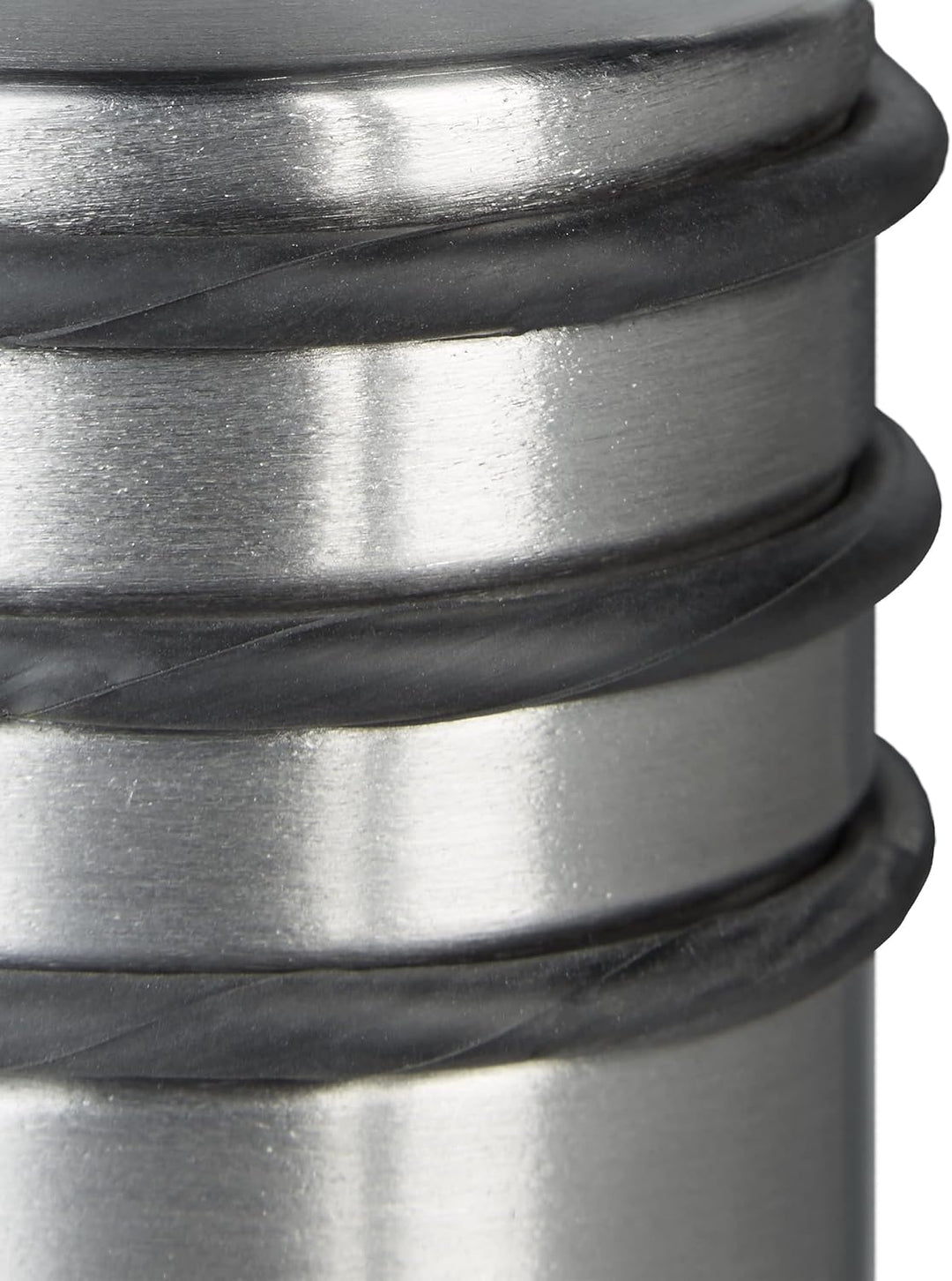 12x Türstopper, Türfeststeller, Türpuffer, Edelstahl, hoch, schwere Türen, Gummischutz, H x D: 7,5 x