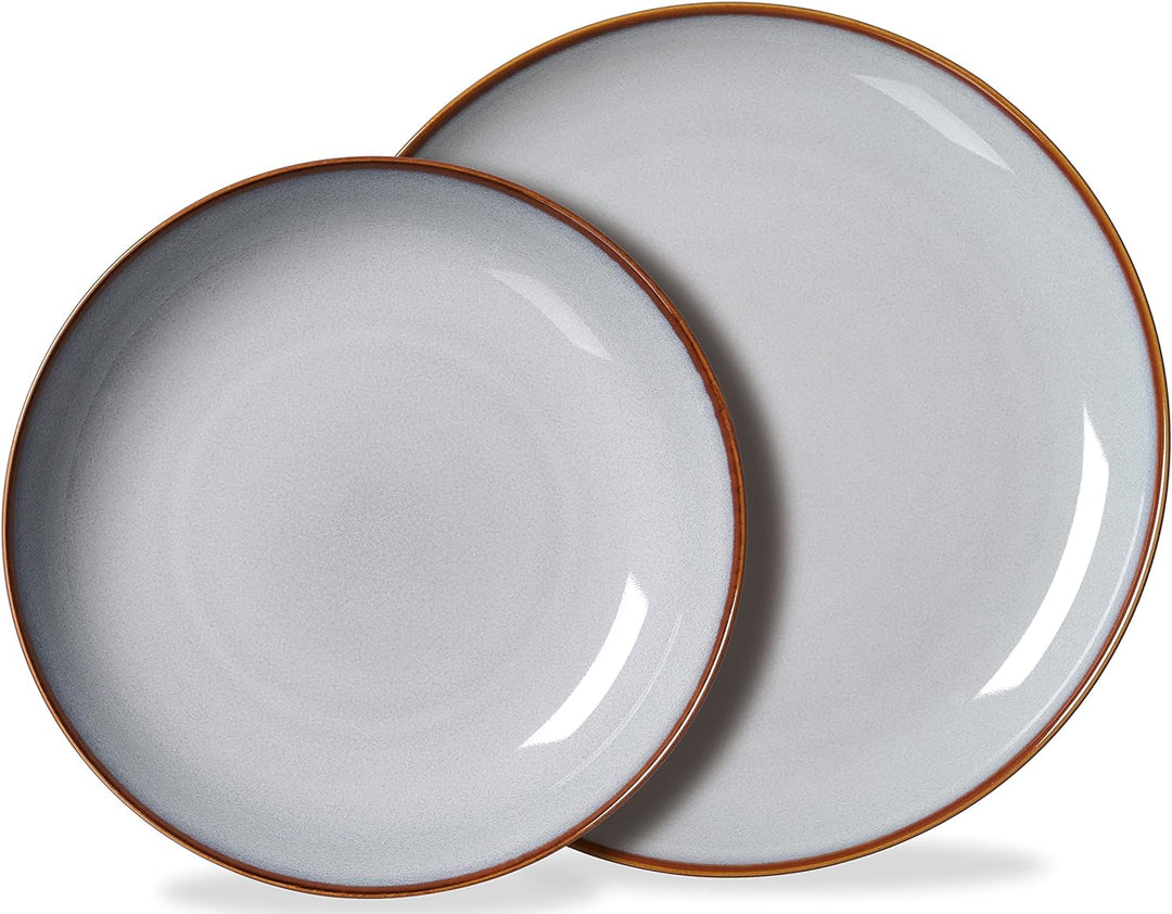 Speiseset Portofino, 8-teilig, Grau, Speiseset