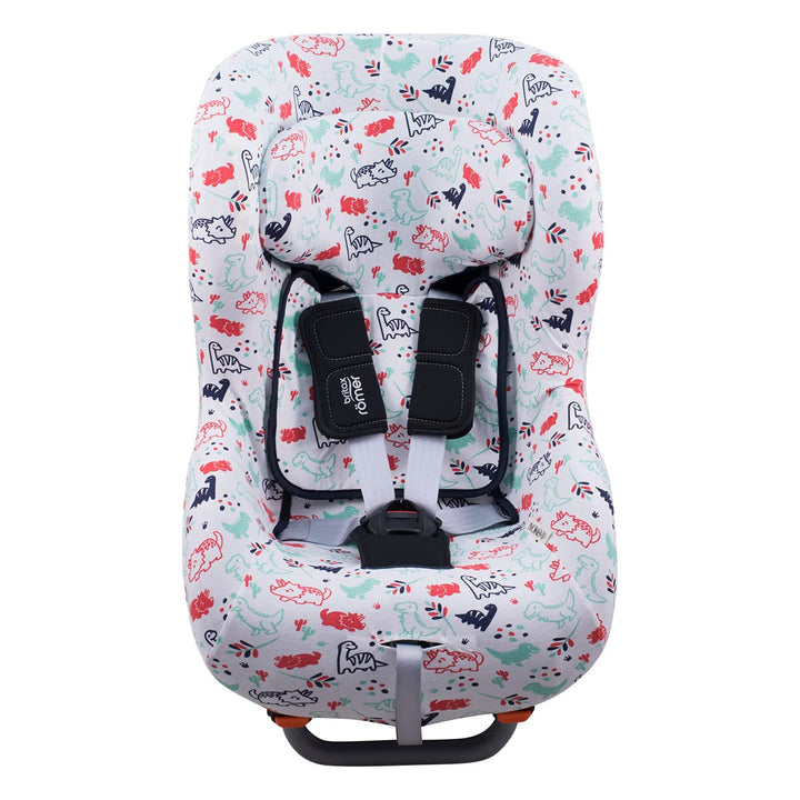 JYOKO Kids Bezug kompatibel mit Romer Britax Max Way Plus (Dino Party), Dino Party