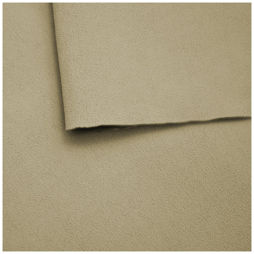 Autohimmelstoff Himmelstoff Dachhimmel Velour Himmel mit Schaum (Beige, 1,70m x 3m) | Grundpreis pro