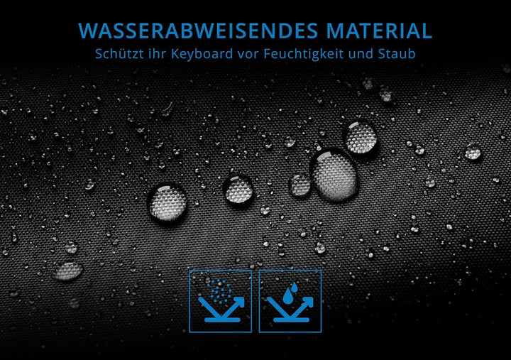 McGrey KB-3122-61 Keyboardtasche - Gigbag für Keyboard mit 49/61 Tasten - Leicht, komfortabel & robu