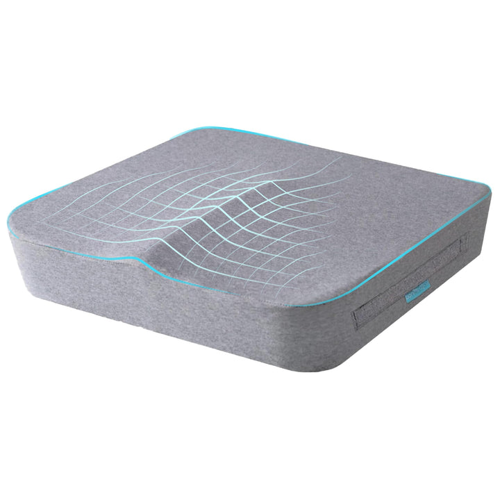 bonmedico Sitzkissen orthopädisch - Ergonomisches Memory Foam Kissen für Bürostuhl, Auto, Rollstuhlk