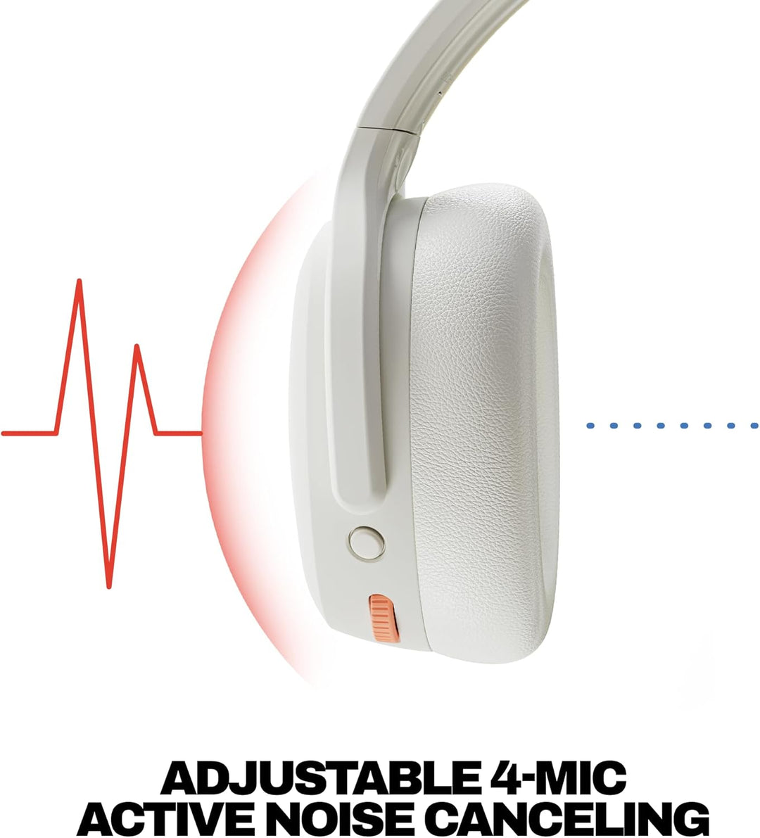 Skullcandy Crusher ANC 2 Wireless Bluetooth Over-Ear-Kopfhörer, Multisensorischem Bass, Active Noise