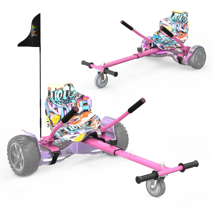 RCB Hoverboard Sitz, Go-Kart Zubehör für Hoverboards, Hoverboard mit Sitz passend für Aller 6.5"-10"