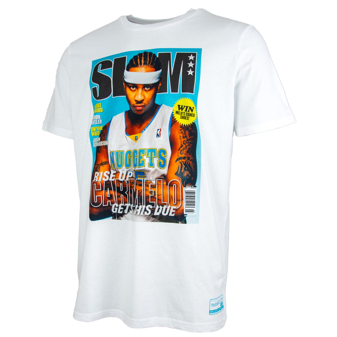 Mitchell & Ness NBA Slam Cover T-Shirt Denver Nuggets, Weiss M, Denver Nuggets, Weiss M
