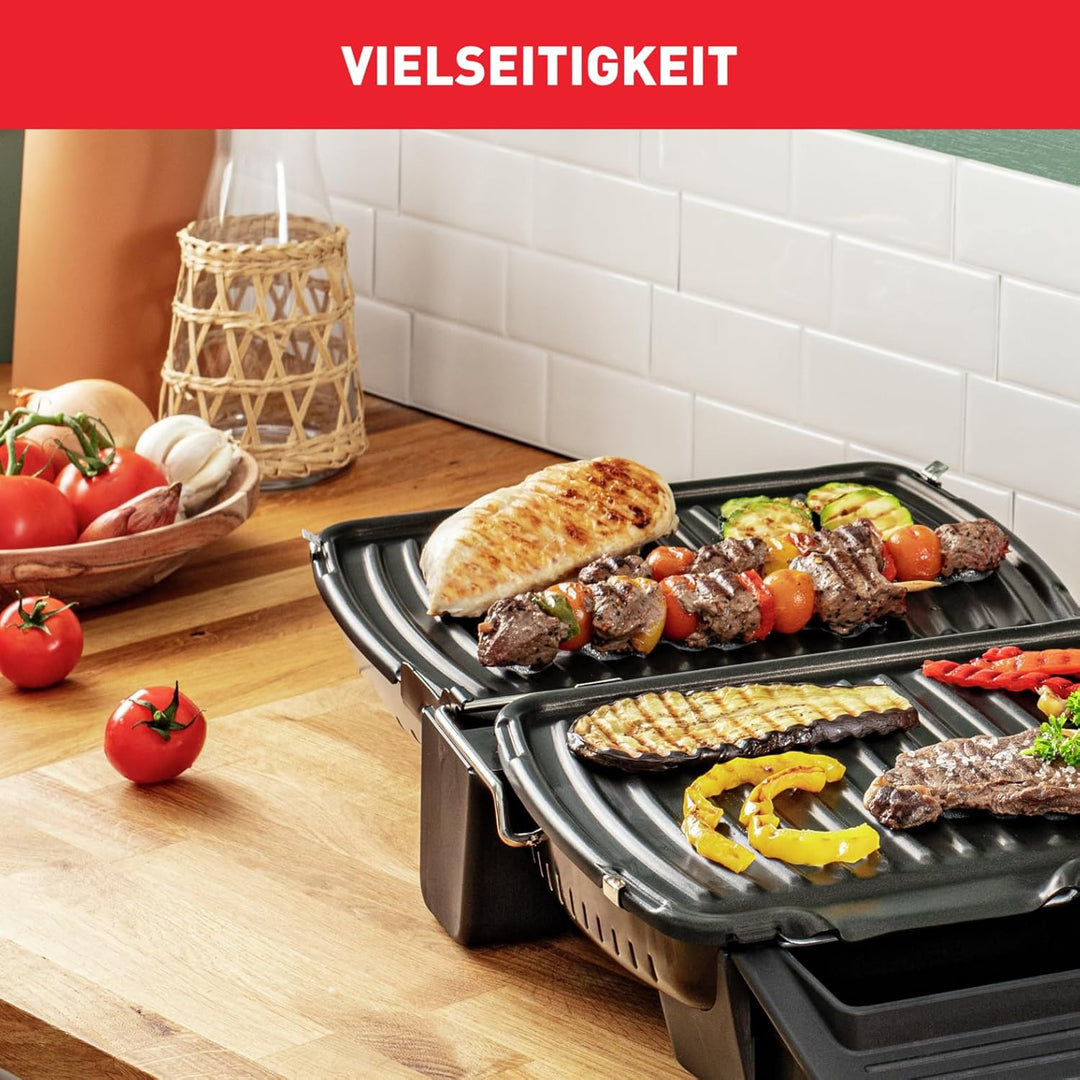 Tefal GC3060 3in1 Kontaktgrill | mit Überback-Funktion | doppelte Grillfläche wenn aufgeklappt als T