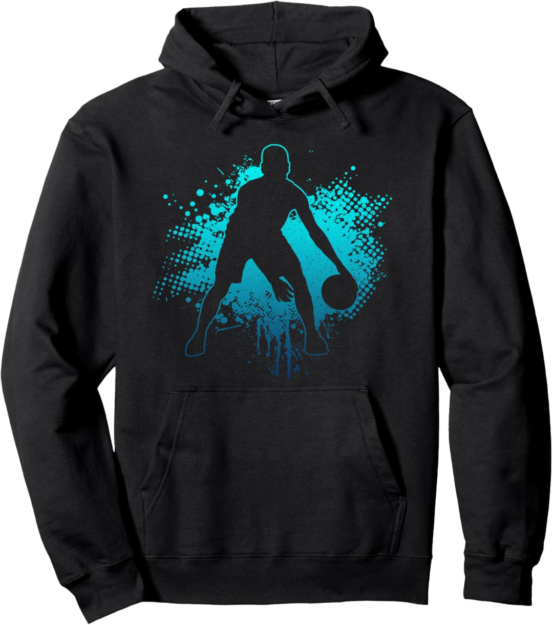 Basketball Vintage Bball Spieler Trainer Sport Baller Pullover Hoodie