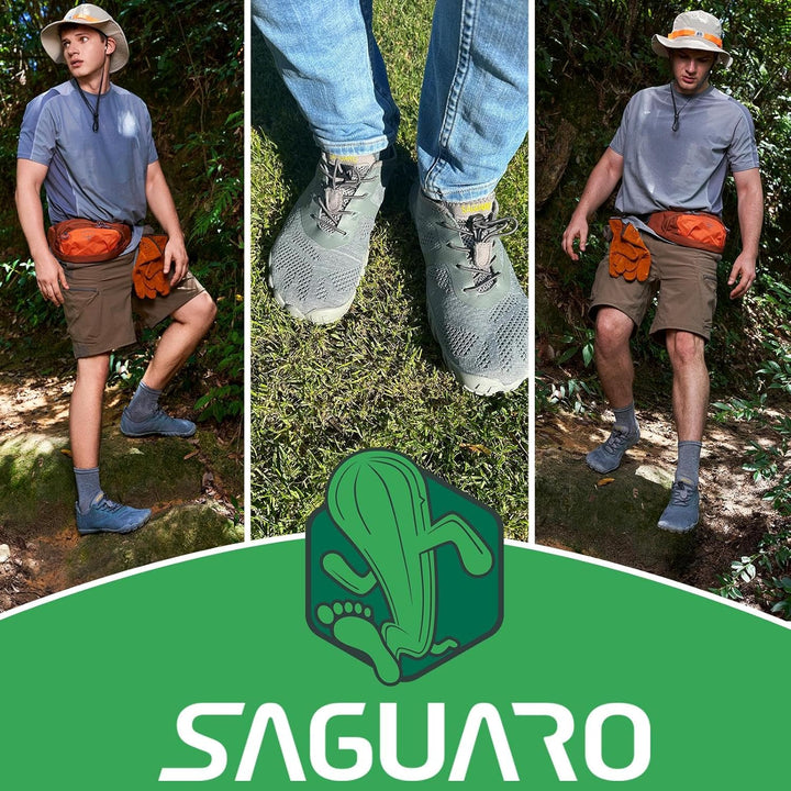 SAGUARO Unisex Minimalistische Barfussschuhe Traillaufschuhe Atmungsaktiv Schnell Trocknend Badeschu