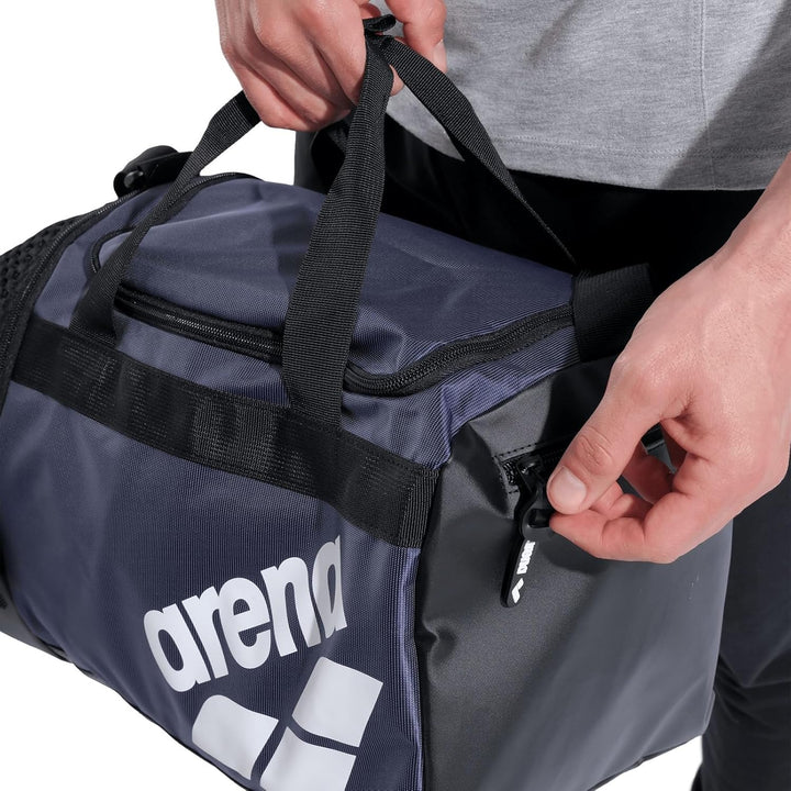 Arena All Set Duffle Bag Sport Tasche 25L 40 cm x 25 cm x 25 cm Blau, 40 cm x 25 cm x 25 cm Blau