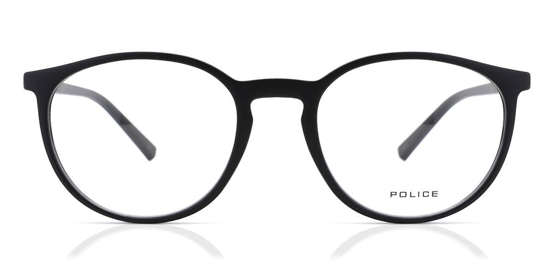 Police Unisex Sunglasses, 50 Semi Matte Black