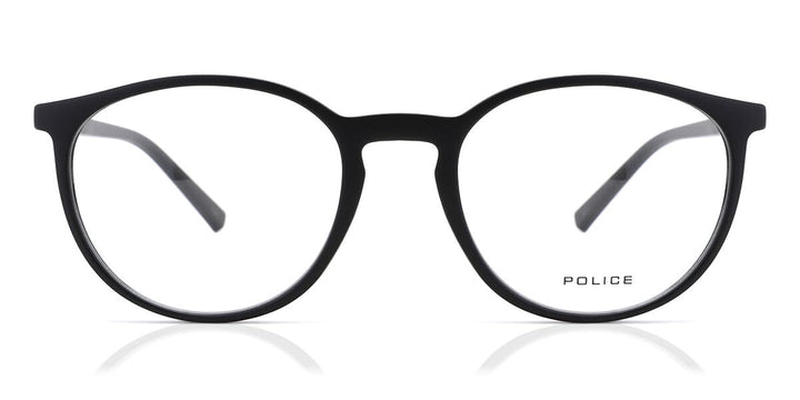 Police Unisex Sunglasses, 50 Semi Matte Black