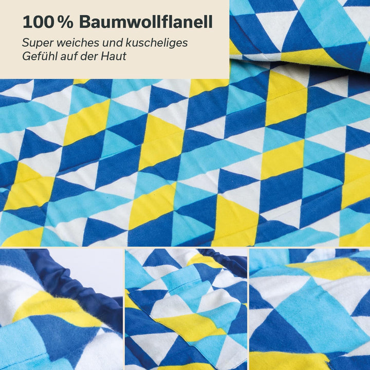 Skandika Schlafsack Vegas Flanell | XXL Mumienschlafsack mit Flanell Baumwoll oder Polycotton Innenf