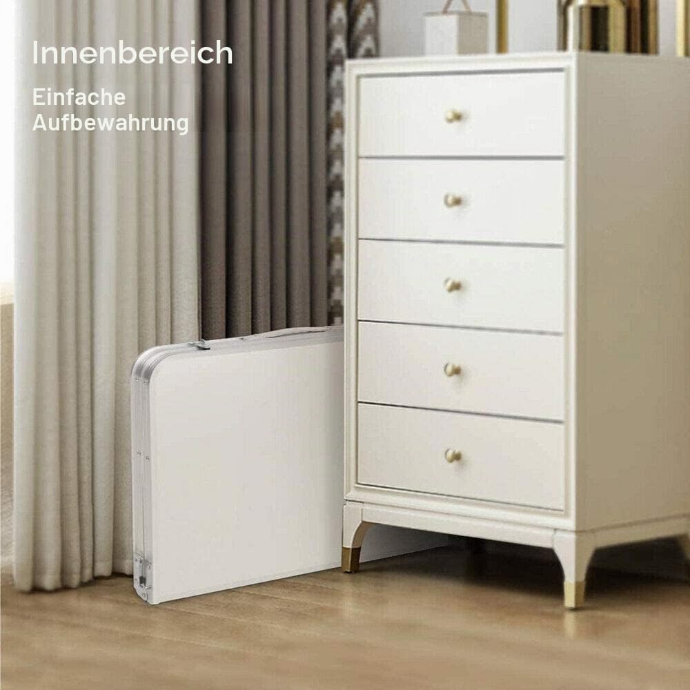 Klappbarer Campingtisch, klein und leicht, Mini-Esstisch, Bett-Tablett, Laptoptisch, faltbarer tragb