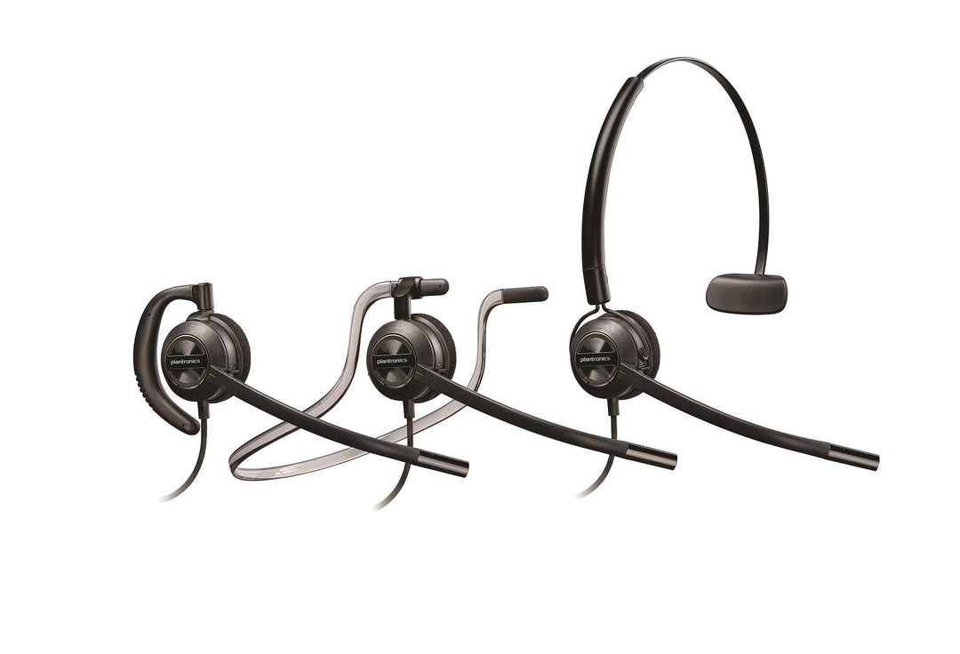 Plantronics 52639 88828-02 Kopfhörer EncorePro HW540 mit Überkopfbügel schwarz HW540 mit Noise-Cance