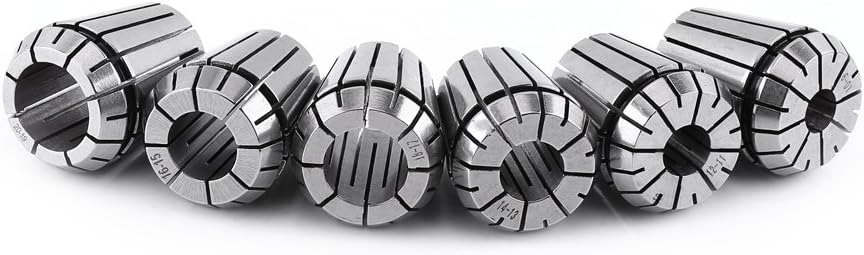 Set mit 6 Spannzangen ER32 für CNC-Gravurwerkzeug, 10-20 mm