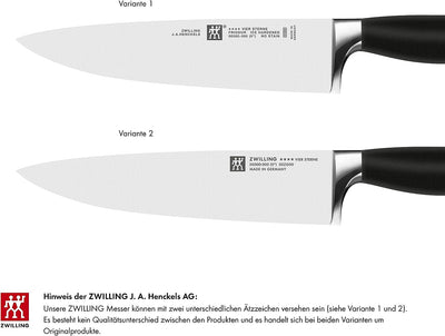 ZWILLING Selbstschärfender Messerblock, 7 teilig, schwarz, Vier Sterne Schwarz, Vier Sterne, Single,