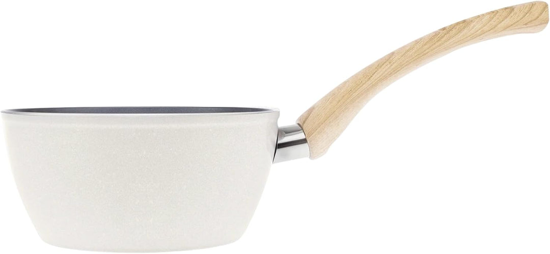 Karaca Swiss Crystal Induktions-Kochtopf, 18 cm, cremig Saucepan 18cm Cremefarben, Saucepan 18cm Cre