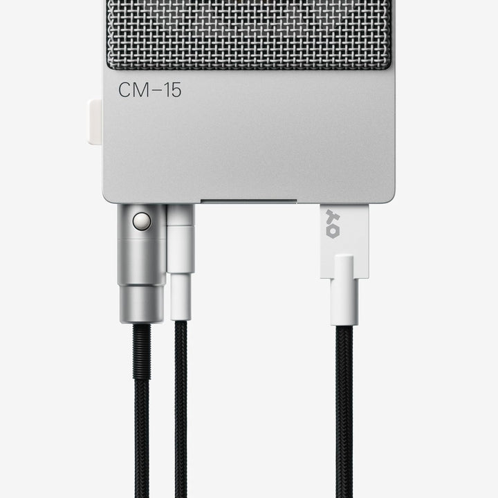 Teenage Engineering cm–15 (Tragbares Feldmikrofon, USB-C Audiointerface, Bluetooth, integrierter Akk