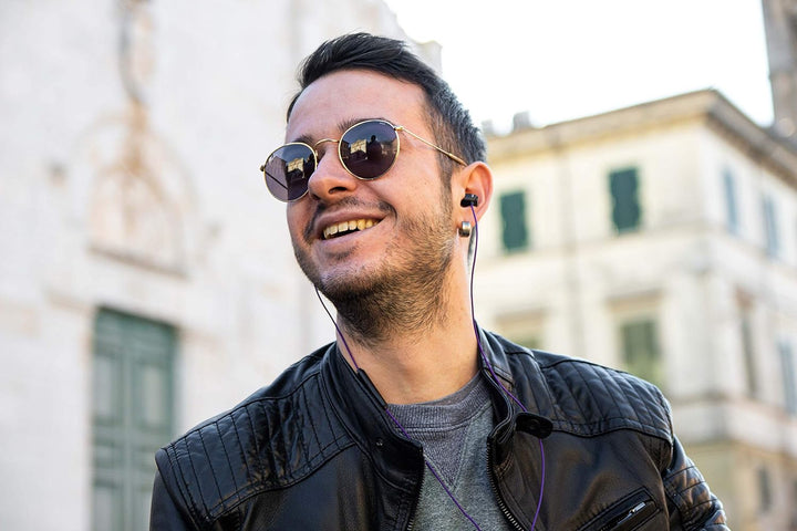 LUDOS Clamor Kopfhörer In Ear - Wired Ohrhörer mit Kabel und Mikrofon, 5 Jahre Garantie, Bass, Premi