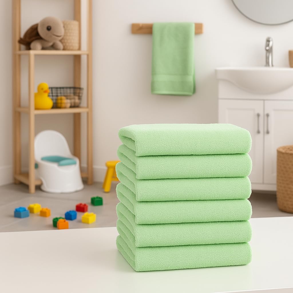 Betz Handtuch 6er Pack Handtücher Set Palermo Grösse 50x100 cm 100% Baumwolle - gut trocknend, leich