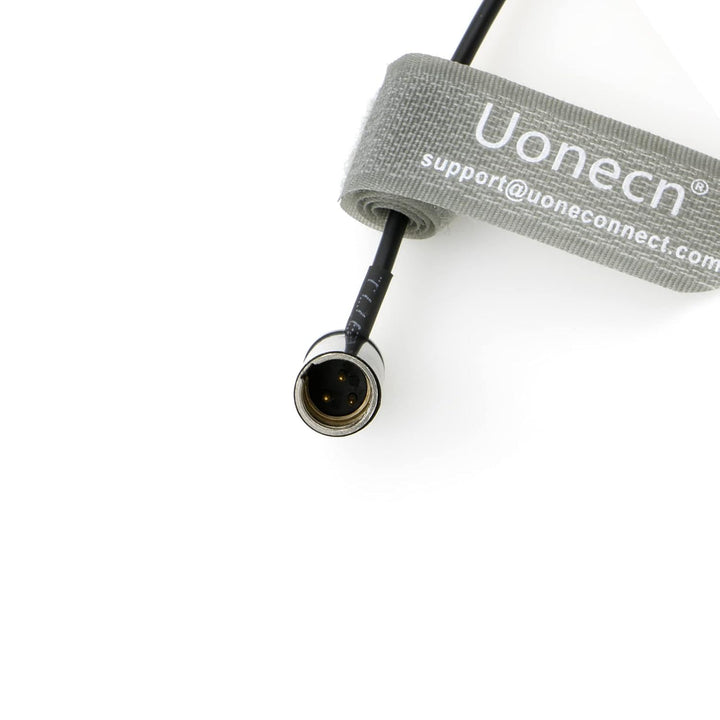 Uonecn Low-Profile-Audiokabel Mini XLR 3-Pin Männlich auf TRS 3,5mm rechtwinklig verriegelnd für Can
