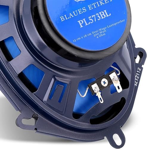 Pyle Auto Lautsprecher 5x7 Zoll 3 Wege Set 300W - Einbaulautsprecher Auto Kfz Lautsprecher mit Hocht