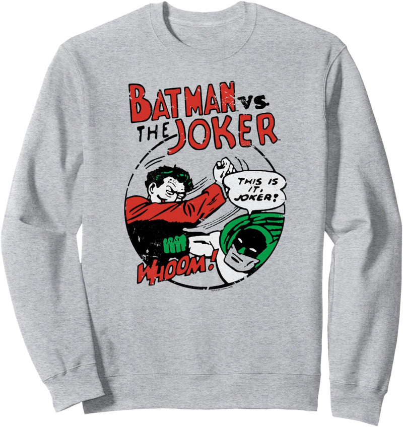 Batman vs Joker Grudge Match Sweatshirt