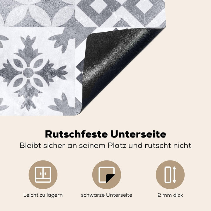 Herdabdeckplatte Einteilig 70x52 cm Küche Ceranfeld Abdeckplatte Cerankochfeld Abdeckung Induktionsk